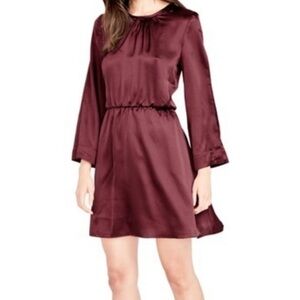 Rachel Roy Julia Draped Sleeve Dress Size L